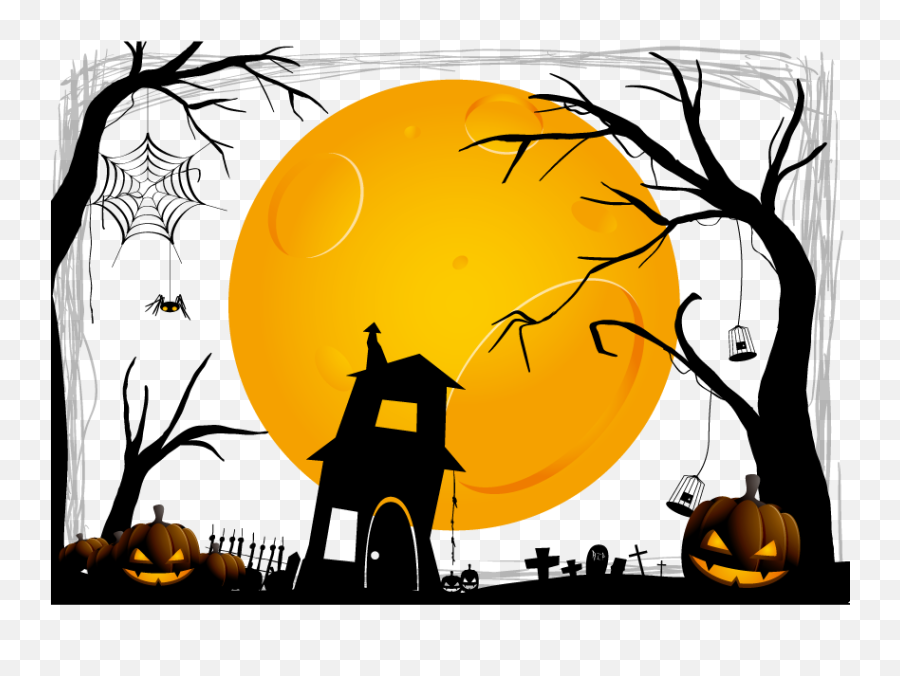 Halloween Backgrounds Png U0026 Free Halloween Backgroundspng - Background Halloween Vector Png Emoji,Halloween Party Clipart