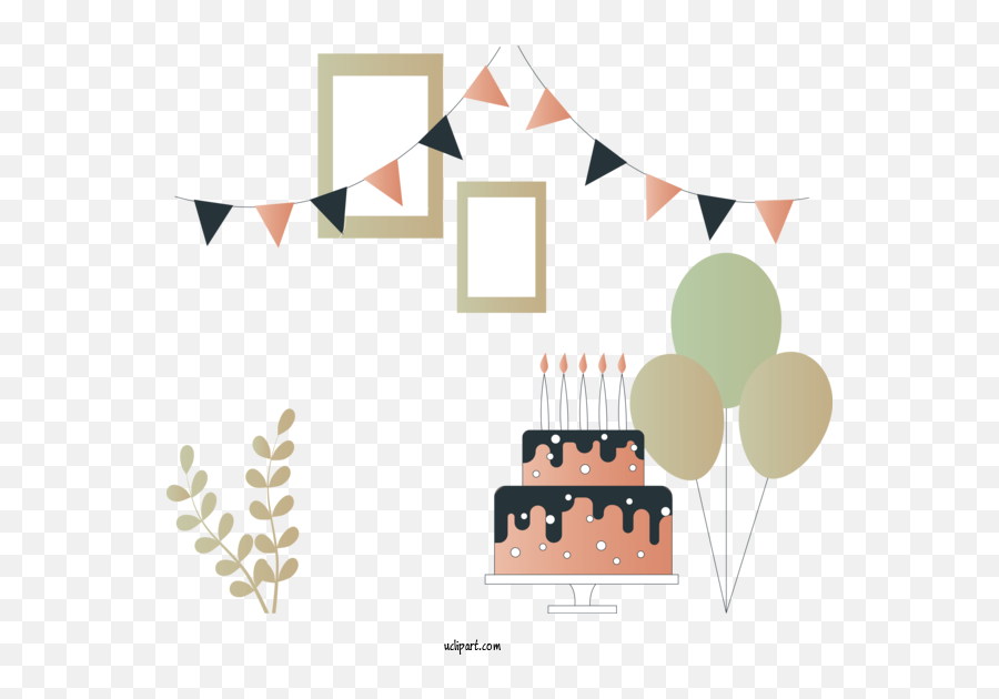 Occasions Birthday Birthday Cake Drawing For Birthday - For Party Emoji,Birthday Cake Transparent