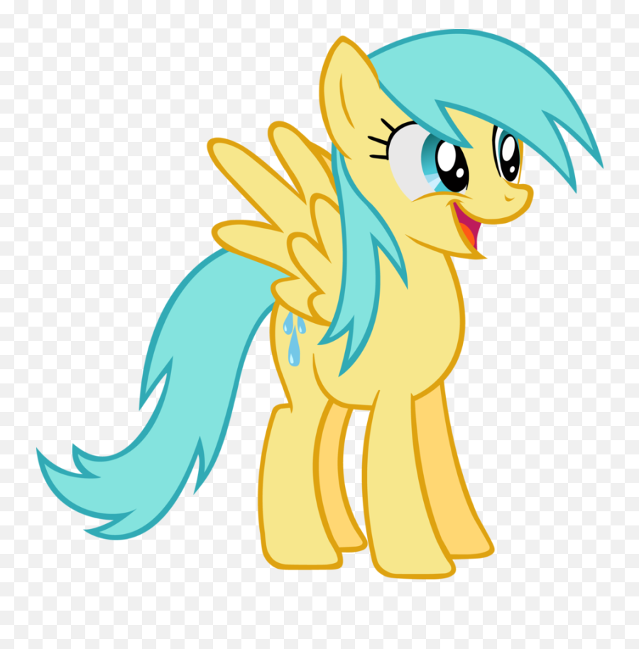 My Little Pony Raindrop Png Image With - Mlp Raindrops Emoji,Raindrop Png