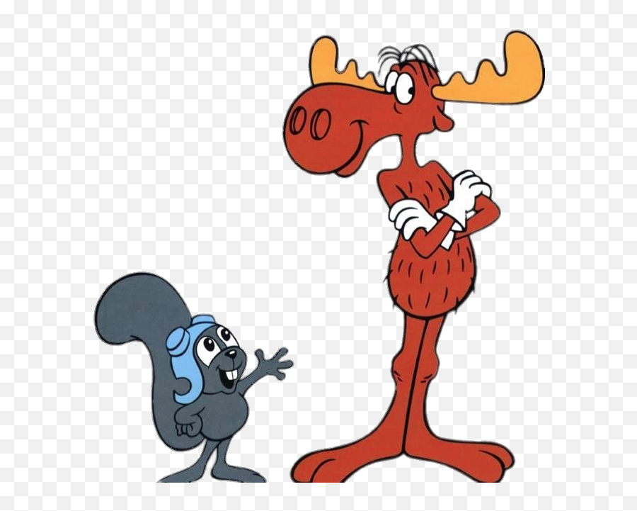 Check Out This Transparent Rocky And - Rocky And Bullwinkle Clipart Emoji,Rocky Png