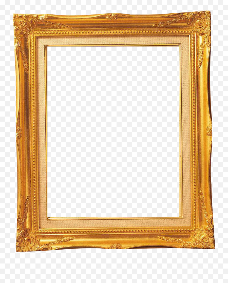 Picture Frame Square Golden Light Download Hd Png - Square Musée Emoji,Gold Frame Png
