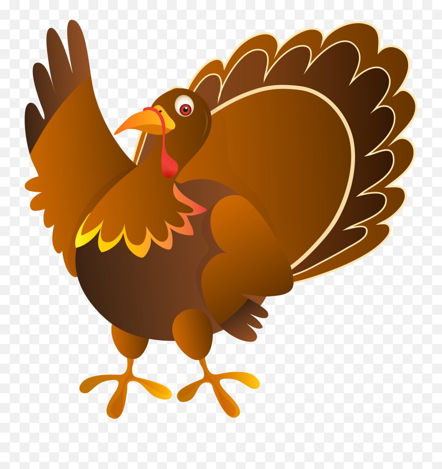 Thanksgiving Turkey Bird Png Clipart Emoji,Thanksgiving Clipart Transparent Background
