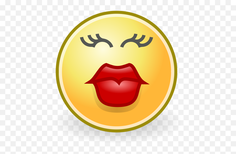 Download Kiss Smiley Free Png Transparent Image And Clipart - Kiss Face Emoji,Emoji Png