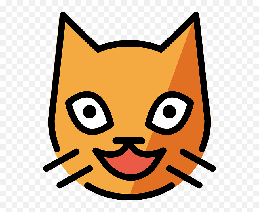 Grinning Cat Emoji Clipart Free Download Transparent Png,Cat Emoji Png