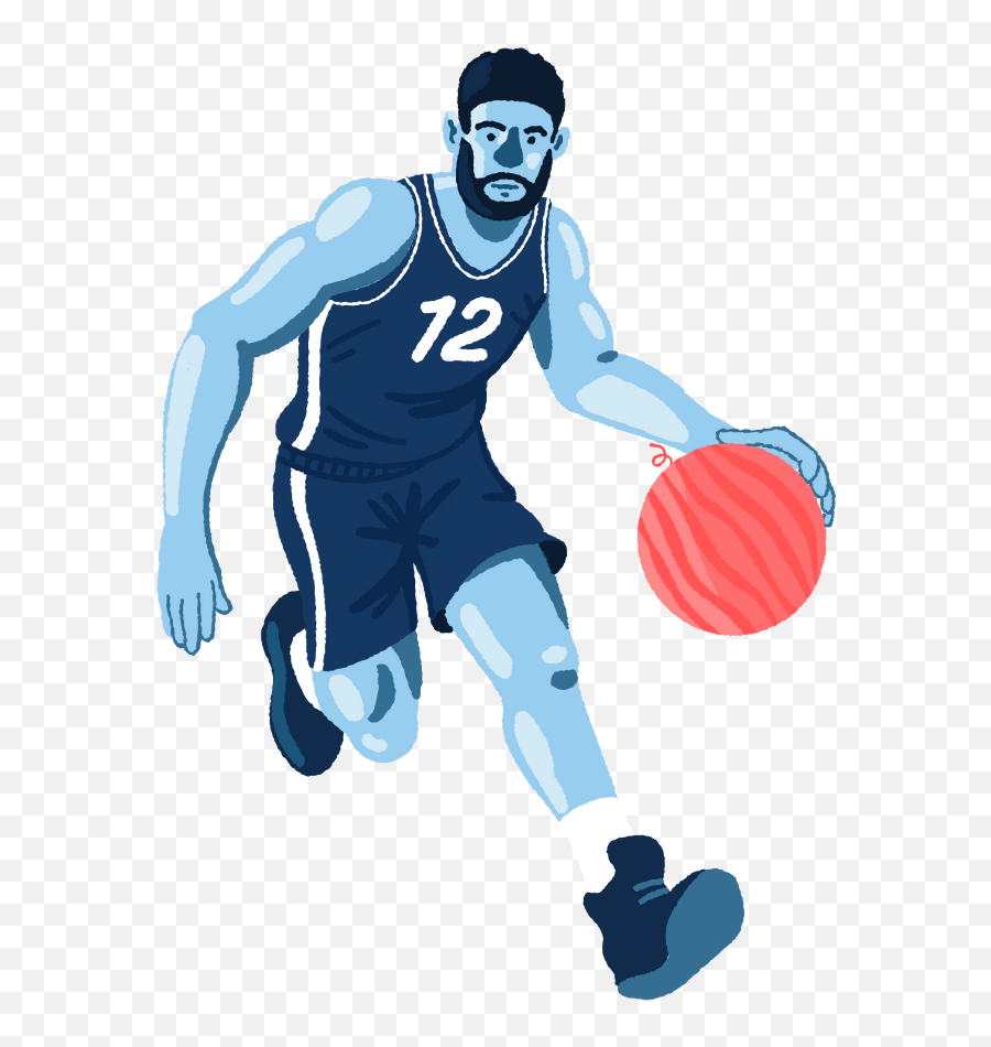 Basketball Player Clipart Illustrations U0026 Images In Png And Svg Emoji,Basketball Ball Png