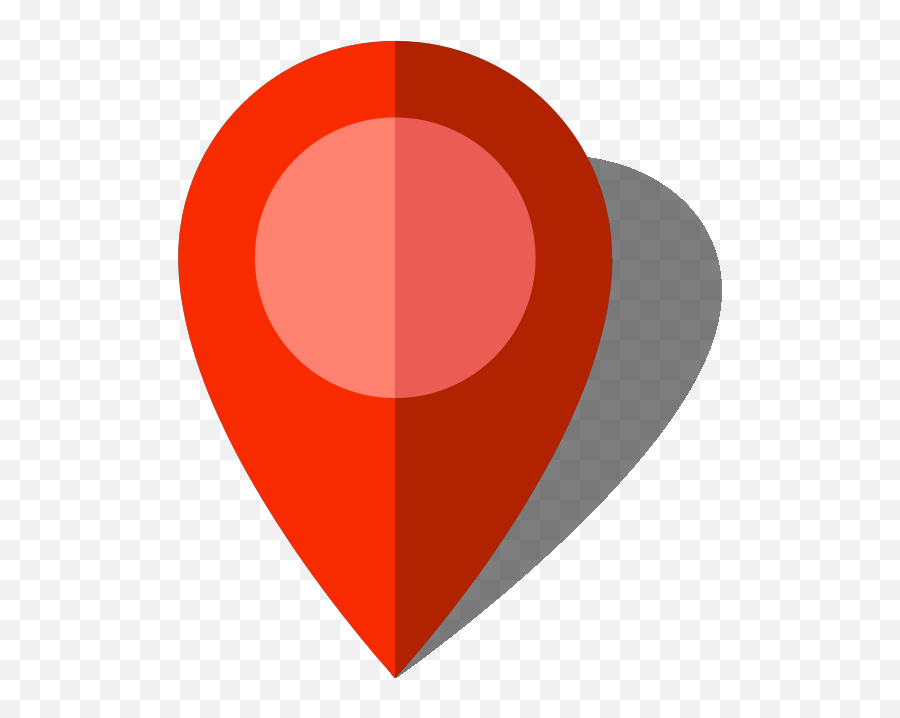 Red Location Icon Vector Png - Pin Location Icon Vector Png Emoji,Pin Png