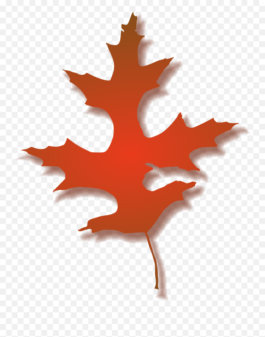 Orange Maple Leaf In Autumn Clipart - Museum Emoji,Autumn Clipart
