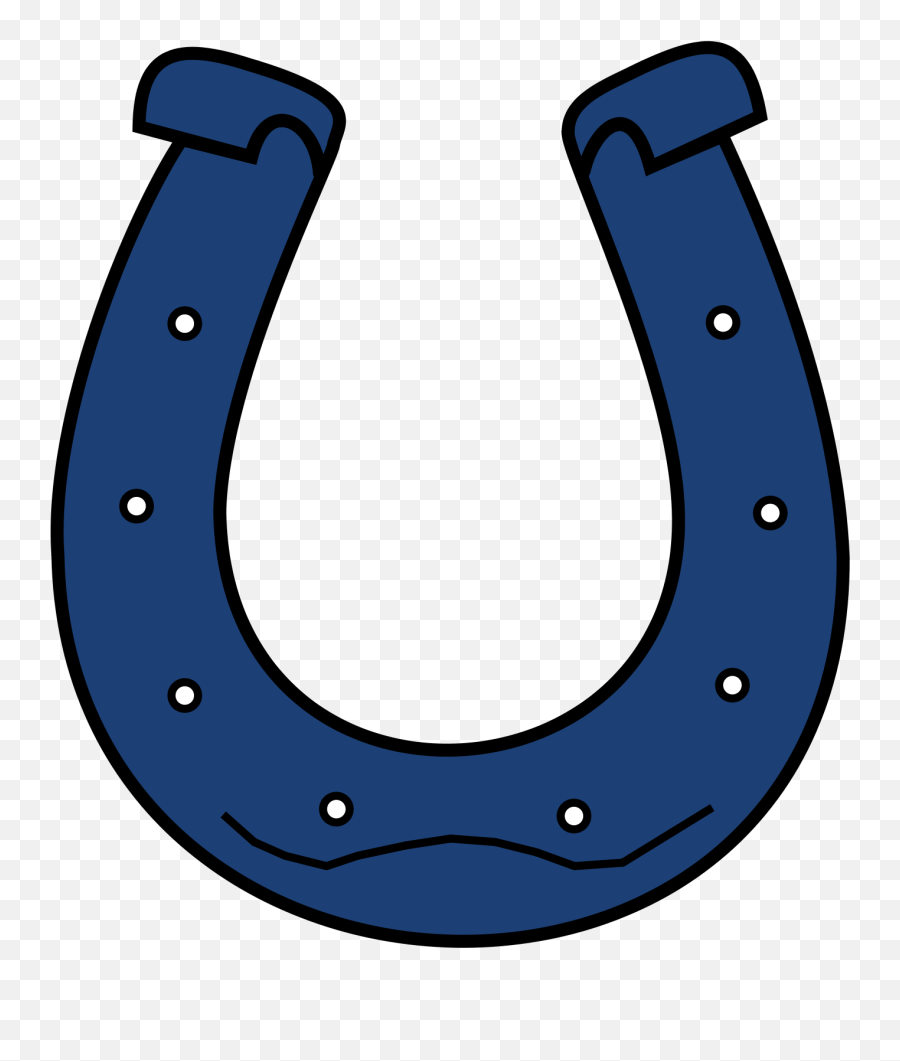 Horseshoe Clipart Upside Down - Blue Horseshoe Transparent Emoji,Upside Down Clipart