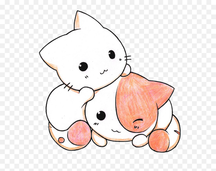 Appuyer Pour Activer Ou Quitter Le Plein Écran Kitten - Draw A Kawaii Kitty Emoji,Kitten Clipart
