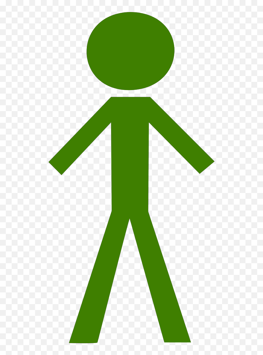 Green Stick Man Svg Vector Green Stick Man Clip Art - Svg Emoji,Stick People Clipart