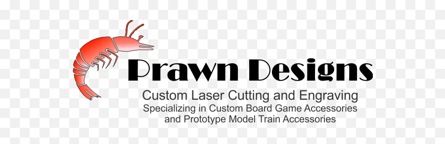 Prawn Designs Emoji,Laser Cut Logo