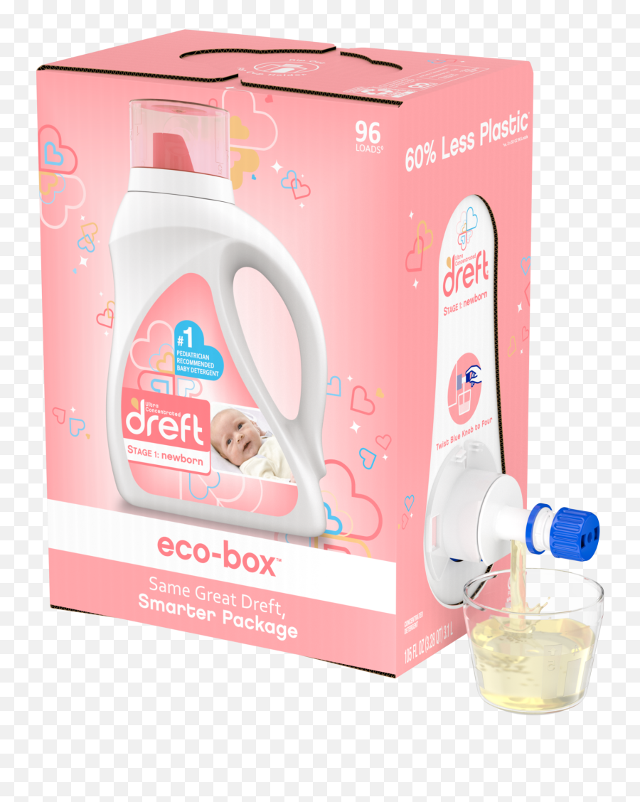 Pu0026g Greatly Expands Eco - Box Portfolio Packaging World Ecobox Dreft Emoji,Procter And Gamble Logo