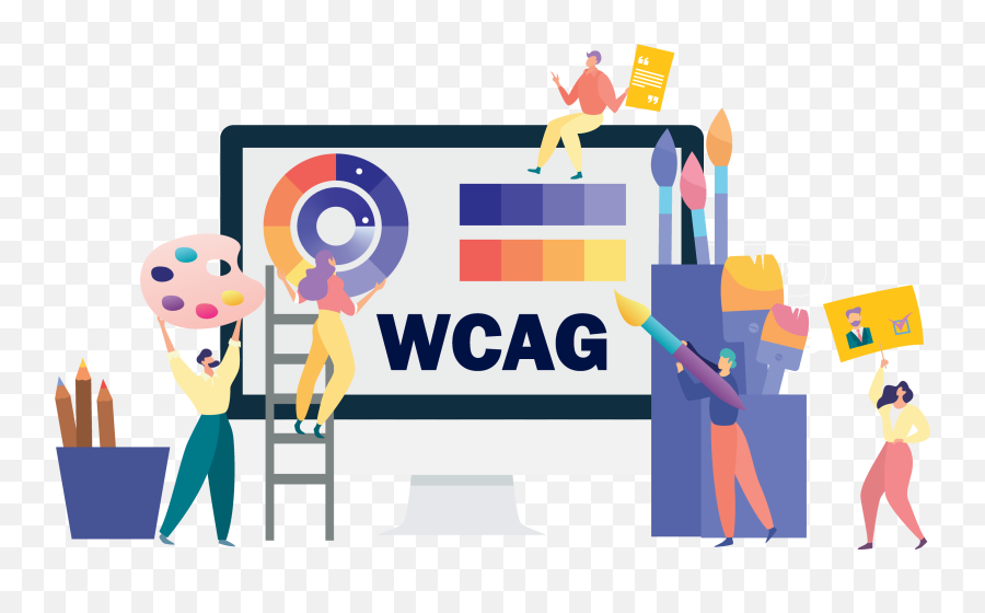 Wcag 21 Color Contrast Checker Ada Site Compliance - Sharing Emoji,Transparent Color