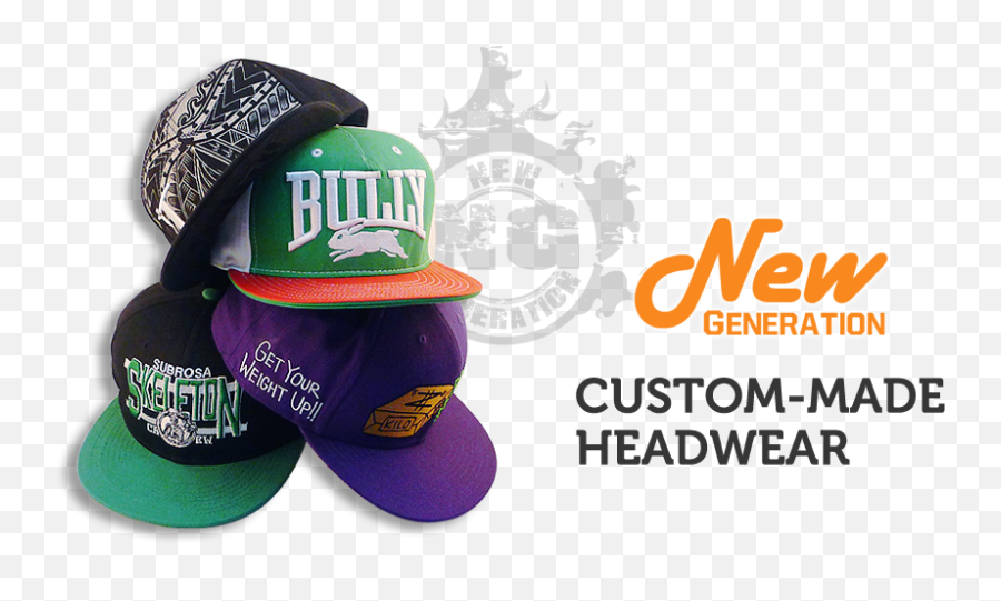 New Generation Headwear - Cap Manufacturer Custom Hats Cap Banner Design Emoji,Custom Logo Hats