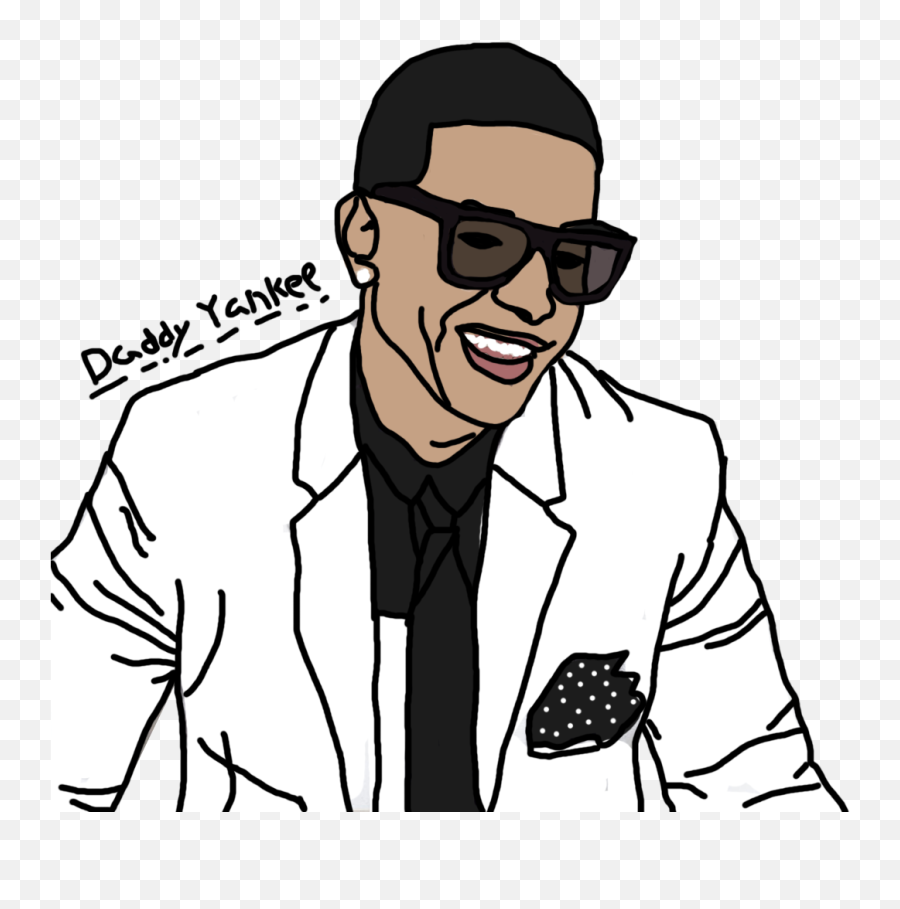 Download Hd Skaparen Av Smoke Weed Everyday Daddy Yankee - Cartoon Daddy Yankee Drawing Emoji,Cartoon Smoke Png