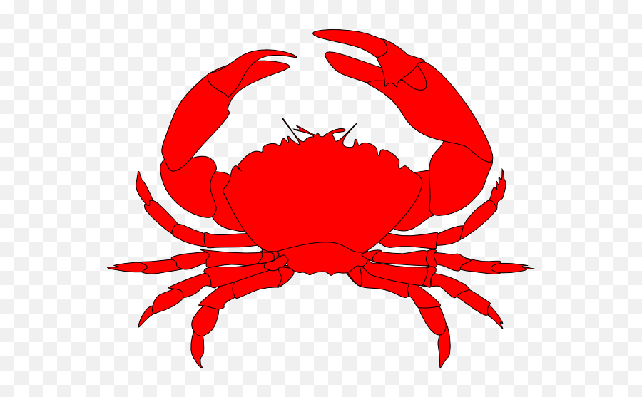 Free Clip Art - Crab Clipart Emoji,Crab Clipart