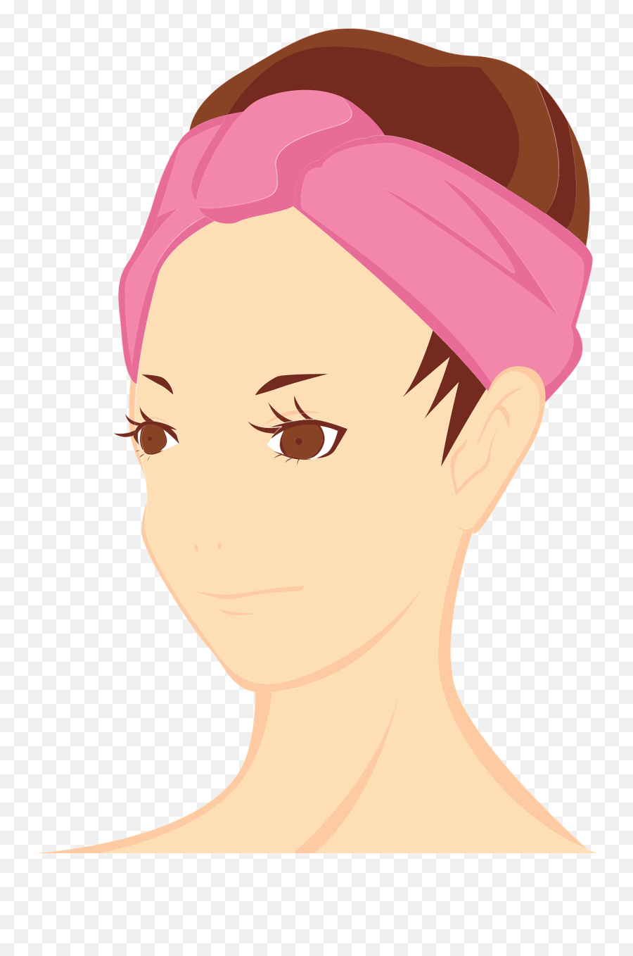 Woman Showing Beauty Clipart - Hair Design Emoji,Beauty Clipart