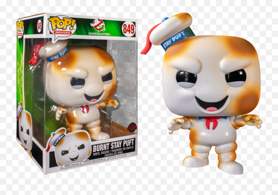 Funko Pop Ghostbusters - Burnt Stay Puft 10 849 10 Inch Stay Puft Funko Pop Emoji,Ghostbusters Png
