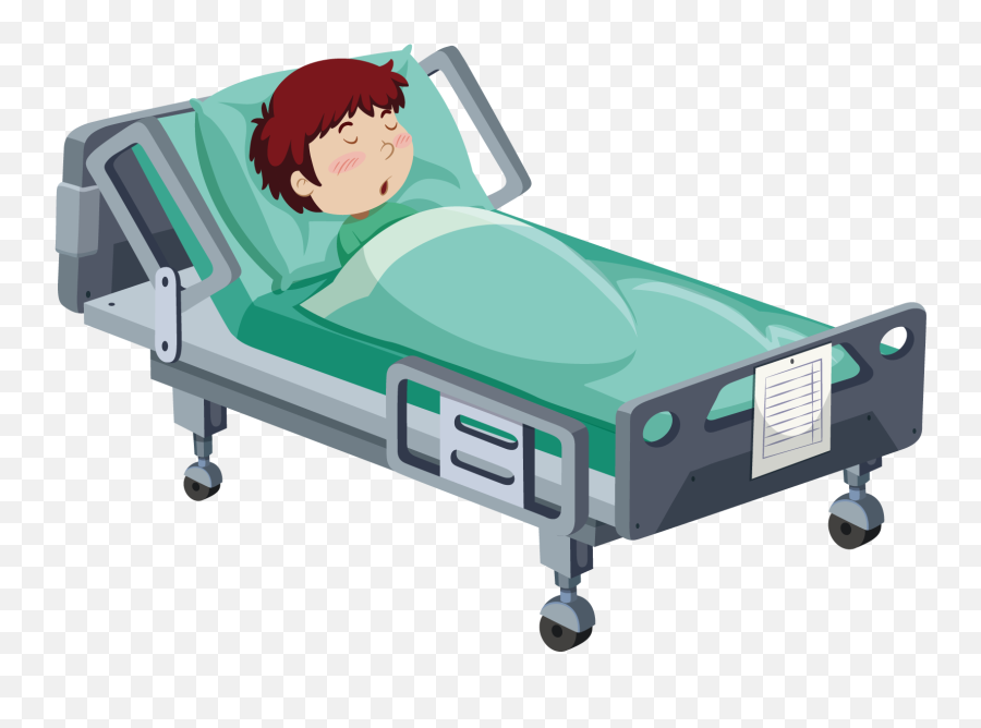 Hospital Clipart Hospital Bed - Hospital Clipart Emoji,Hospital Clipart