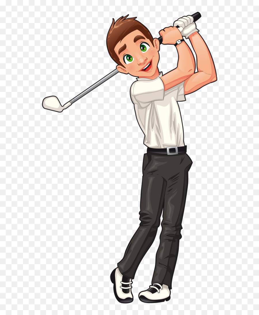 Personnages - Page 99 Golf Clip Art Clipart Boy Cartoon Pics Emoji,Golf Clubs Clipart