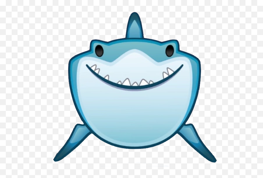 Vector Nemo Shark Transparent Background Png Mart - Disney Emoji Blitz Finding Nemo Bruce,Shark Transparent Background