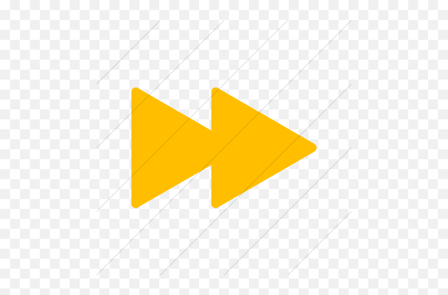 Iconsetc Simple Yellow Foundation 3 Fast Forward Icon - Fastforward Icon Emoji,Fast Forward Png
