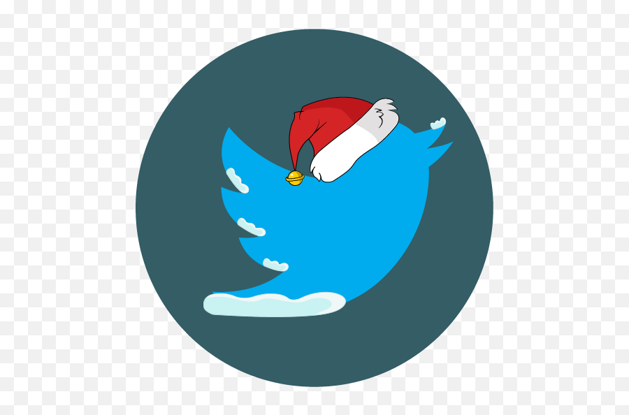 Twitter Christmas Snow Social Icon - Twitter Christmas Emoji,Twitter Png
