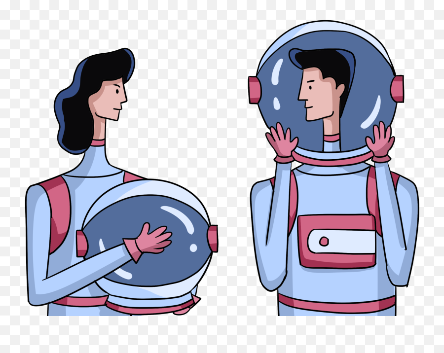 Astronaut Clipart - For Adult Emoji,Astronaut Clipart