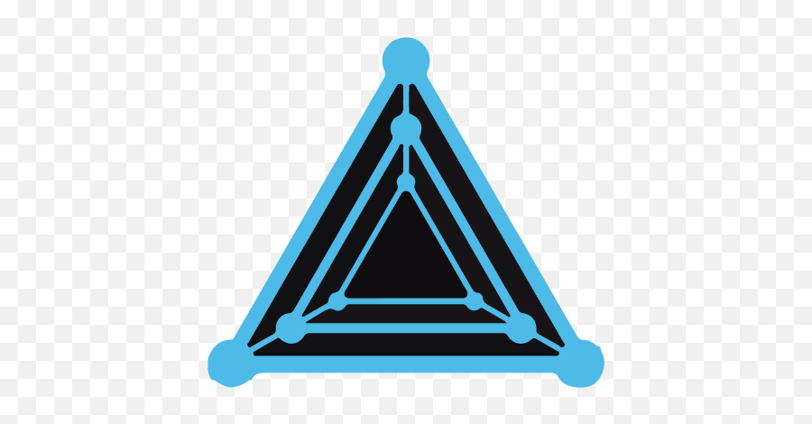 Blockchain Triangle - Vertical Emoji,Triangle Logo