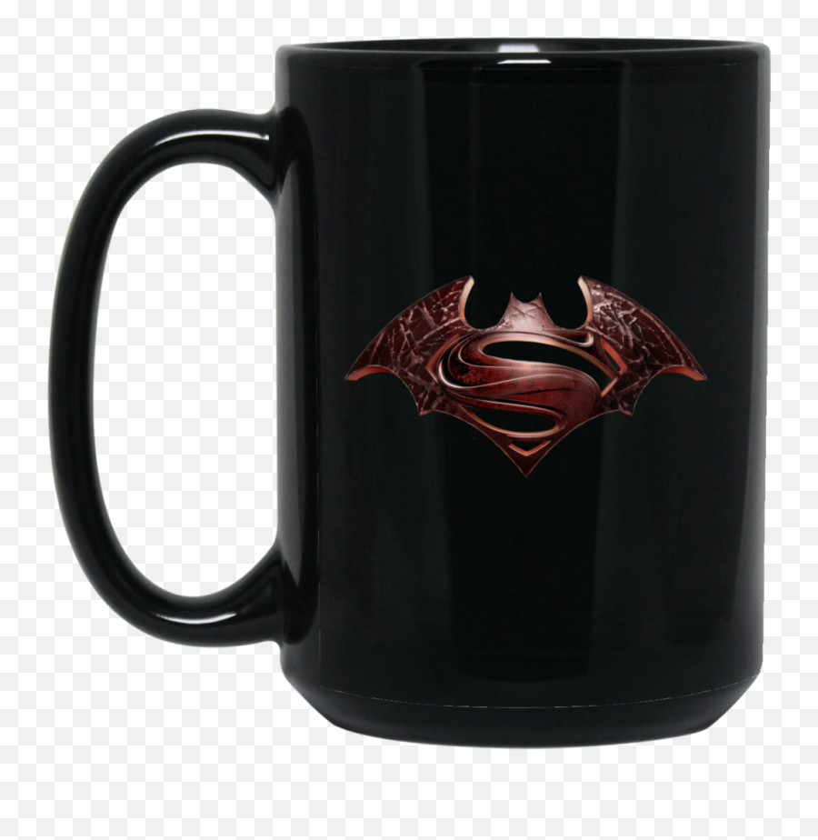 Batman Vs Superman Logo Bm15oz 15 Oz - Superman Logo Full Emoji,Batman V Superman Logo Png