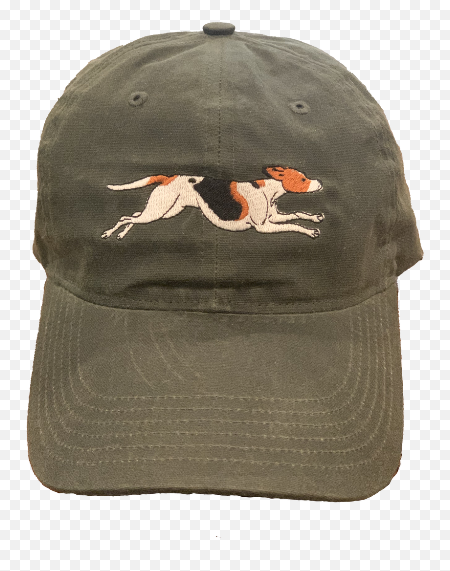 Foxhound Waxed Cotton Hat - For Baseball Emoji,Foxhound Logo