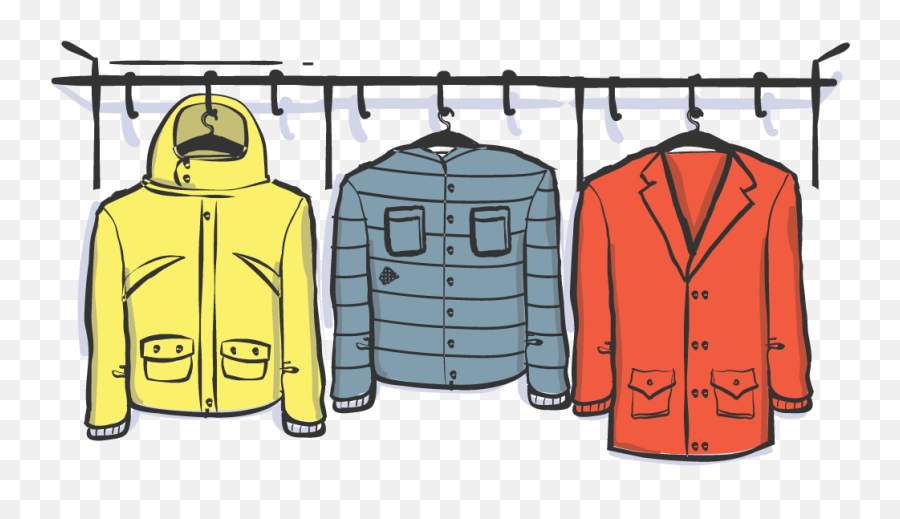 Jacket Clipart Coat Drive Jacket Coat Drive Transparent - Coats Clipart Emoji,Jacket Clipart