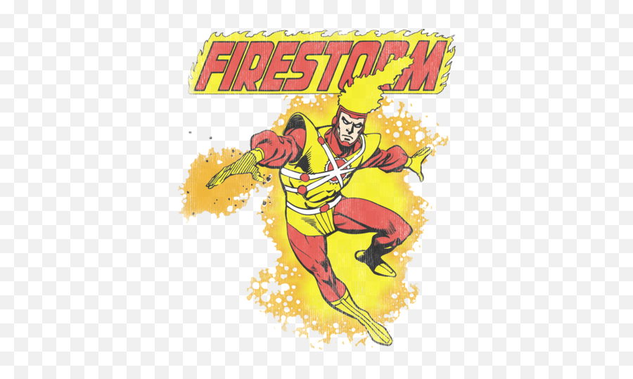 Download Hd Dc Comics Firestorm Menu0027s Tank - Superman T Emoji,Superman Comic Png