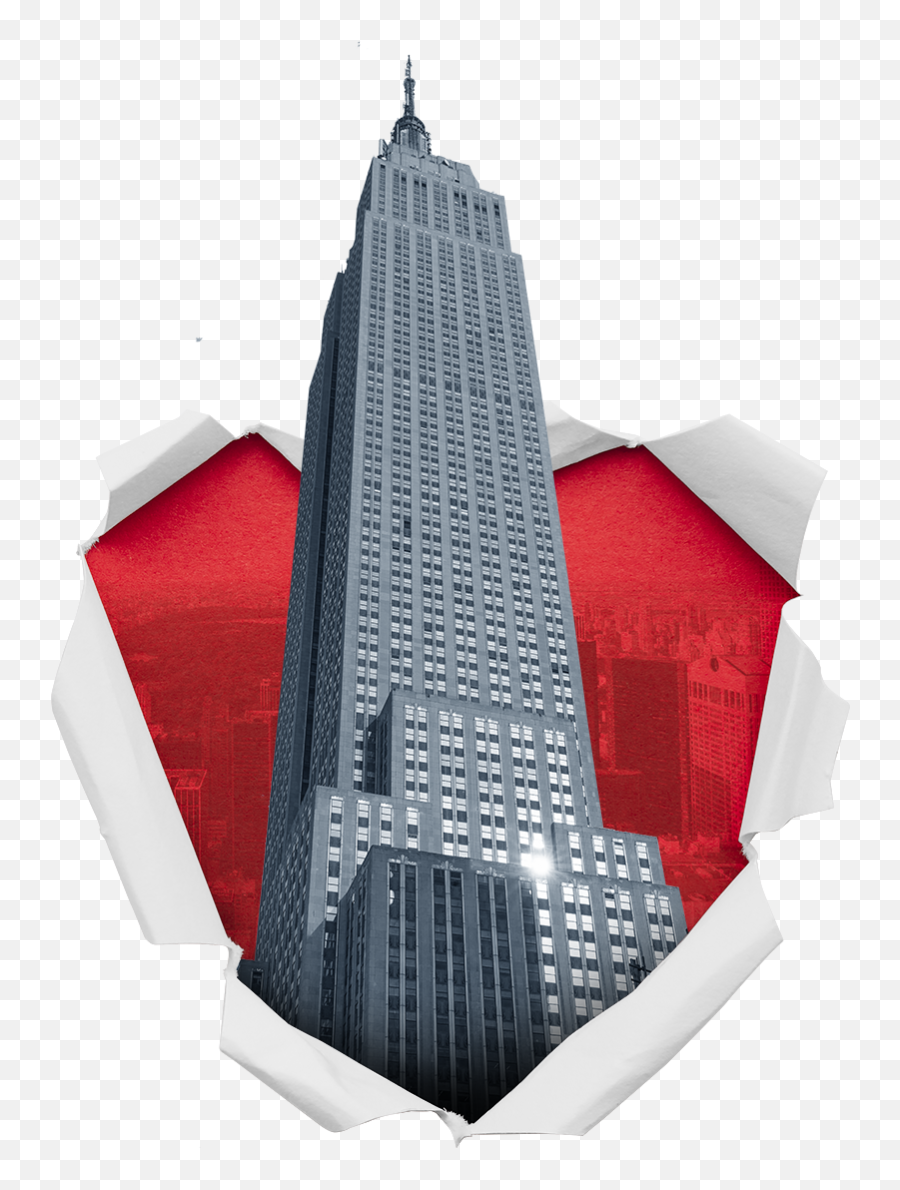Empire State Location Sticker - Tenstickers Emoji,Empire State Building Logo