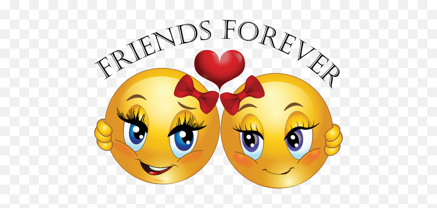 Friends Forever Smiley Emoticon Clipart I2clipart Emoji,Forever Clipart