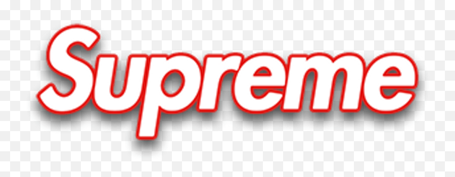 Fresh Supreme Logo - Horizontal Emoji,Supreme Logo