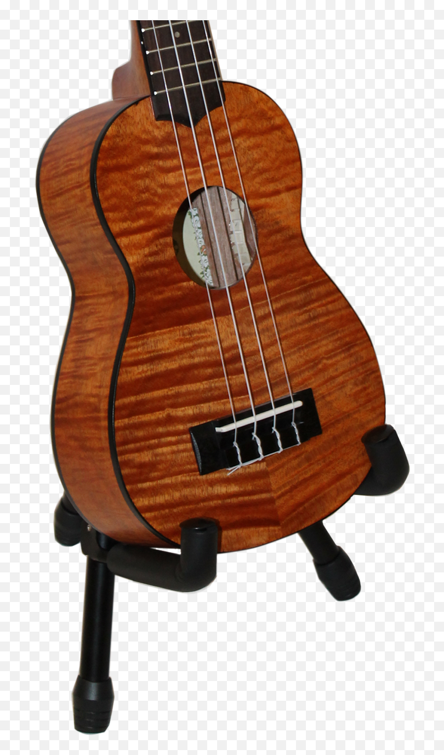 Metal Ukulele Stand W Ukulele - Acoustic Guitar Guitar And Stand Transparent Backrpund Emoji,Ukulele Clipart
