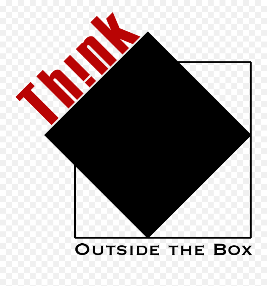 Think Outside The Box Logo - Dot Emoji,Logo Design Tips
