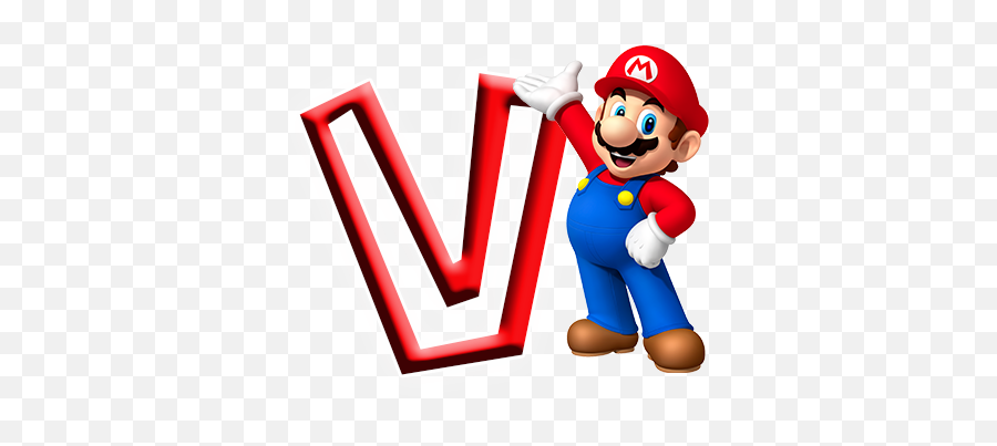 Blindada Por Deus Alfabeto Decorativo Mario Bross Png - Super Mario Bros Pmg Emoji,Mario Bros Png