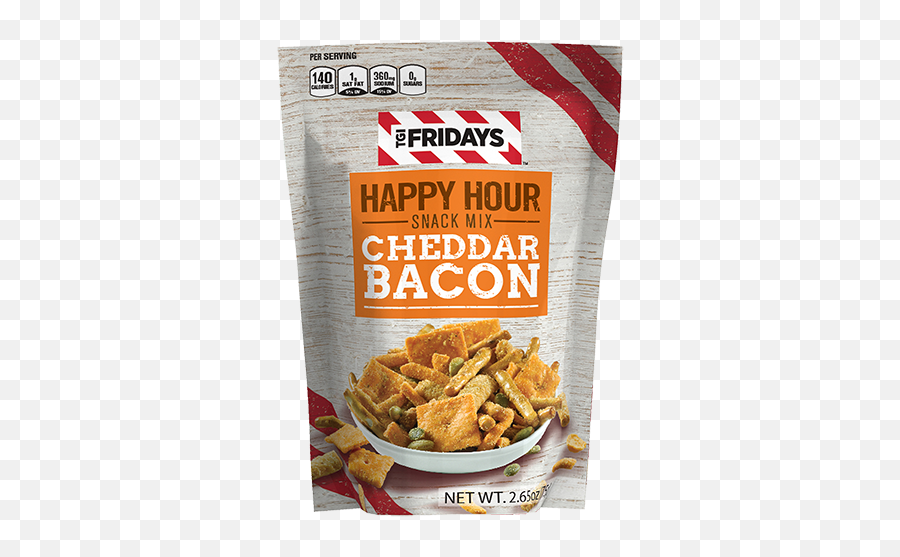 Tgi Fridays Happy Hour Snack Mix Cheddar Bacon - Tgi Fridays New Emoji,T.g.i.fridays Logo