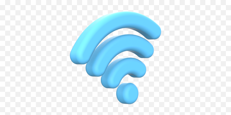Premium Wifi 3d Download In Png Obj Or Blend Format - 3d Wifi Icon Png Emoji,3d Png