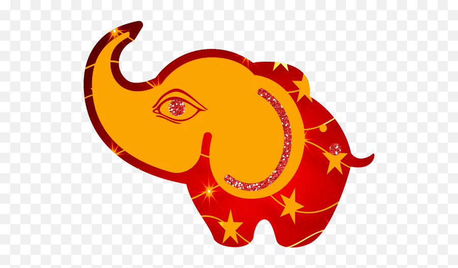 Christmas Elephant 001 Free Stock Photo - Public Domain Pictures Happy Emoji,Elephant Transparent Background