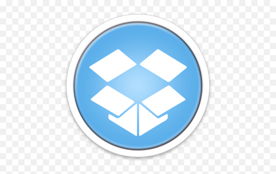 Dropbox Icon Orb Os X Iconset Osullivanluke - Vertical Emoji,Dropbox Logo