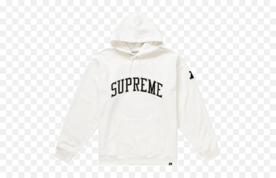 Supreme Nfl X Raiders X U002747 Hooded Sweatshirt White - Supreme X Nfl Hoodie Emoji,Nfl Logo Sweatshirts