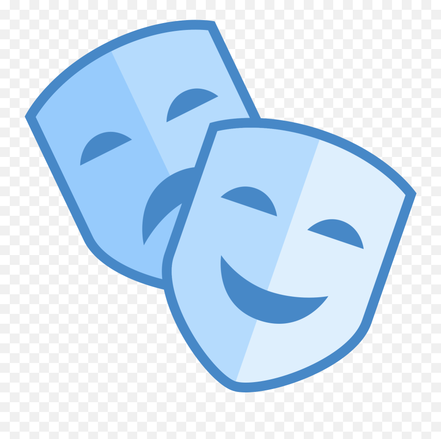 Theatre Mask Icon Clipart Emoji,Theatre Mask Clipart