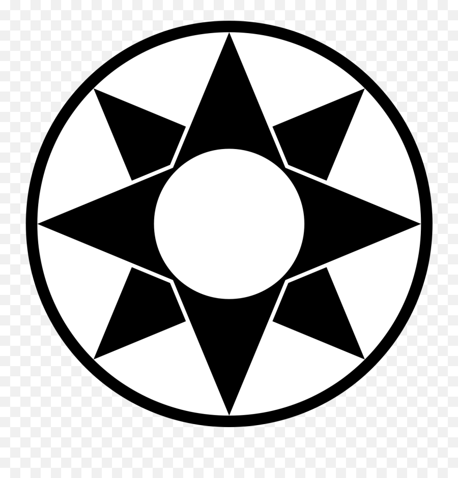 Fileishtar - Starsymbolsimplifiedfilledsvg Wikimedia Emoji,Star Symbol Png