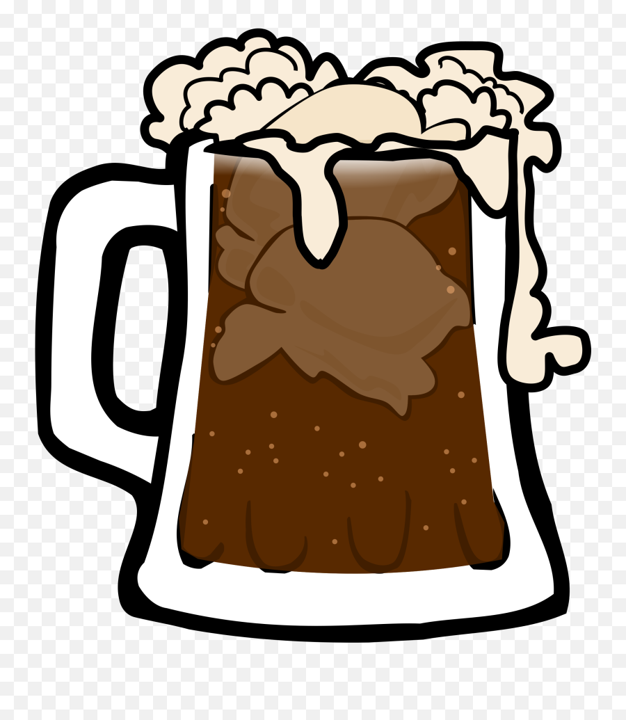 Beer Clipart Root Beer Float - Png Download Full Size Emoji,Beer Clipart Transparent Background