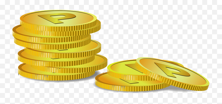 Gold Coin Clipart Emoji,Coin Clipart