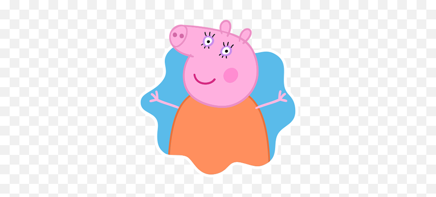 Characters - Png Peepa Pig Emoji,Peppa Pig Png
