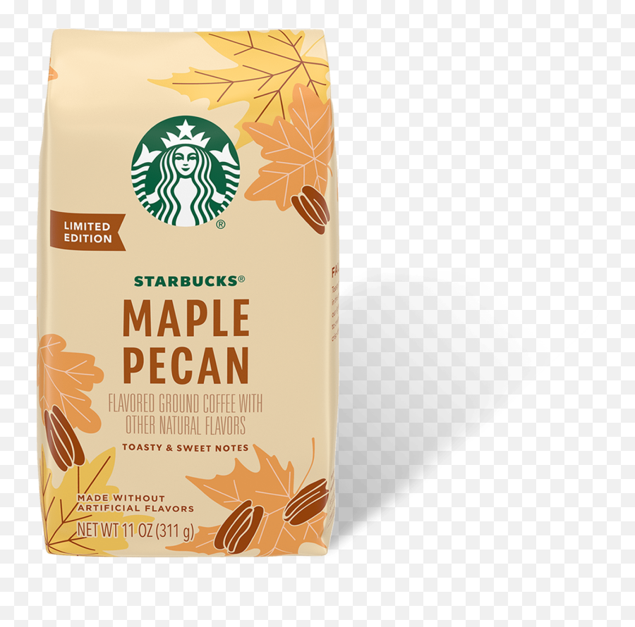 Maple Pecan Flavored Ground Coffee Starbucks Coffee At Home Emoji,Starbucks Transparent